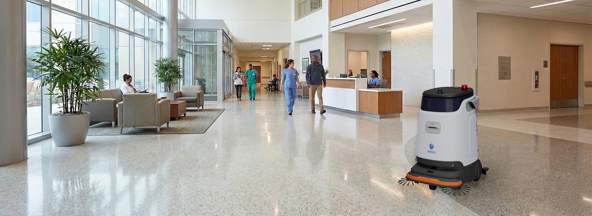 Roboter im Krankenhaus