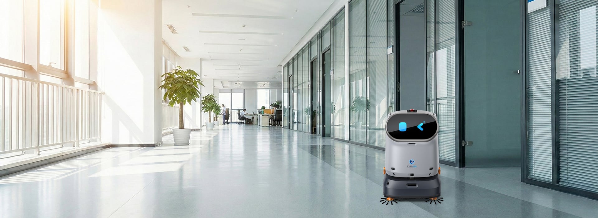 Roboter im Büro