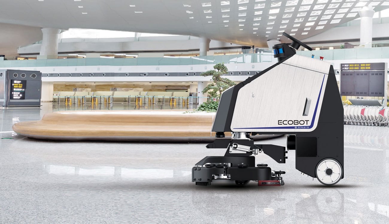 Gausium Scrubber 75 – Heavy-Duty Scheuersaugroboter für Industrie und Logistik