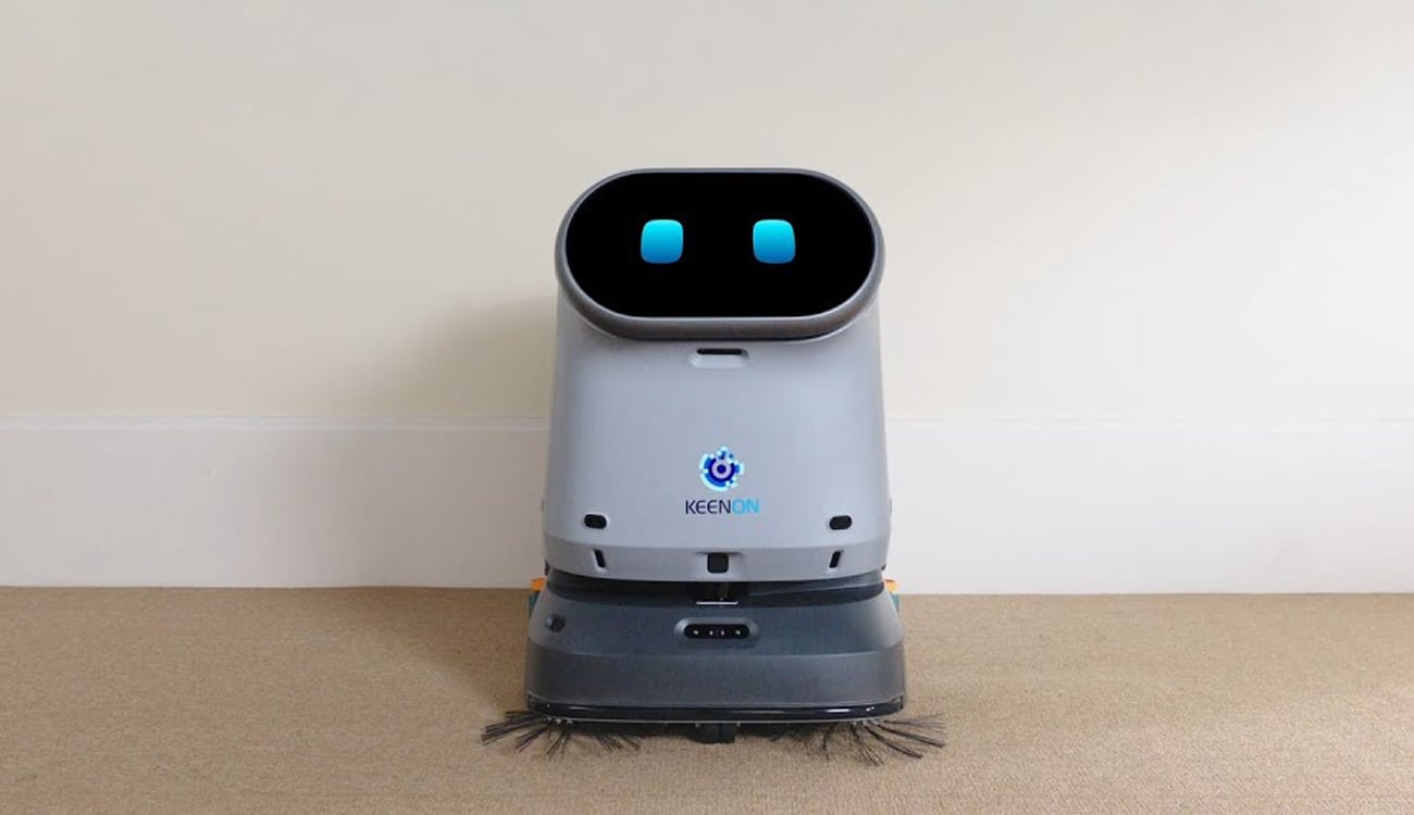 Keenon Kleenbot C40 – 4-in-1 Reinigungsroboter (Saugen, Wischen, Kehren, Schrubben)